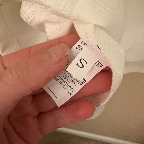 Amazon Women's White Strapless Corset Dress Size S Party Cocktail - Picture 4 of 4